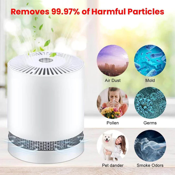 Air purifier for pet dander