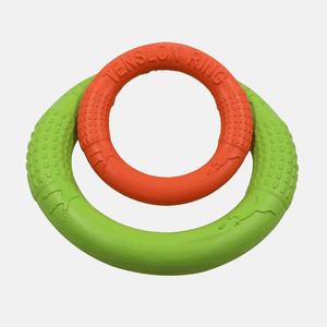 Dog Training Ring Dog Flying Discs EVA Puller Resistant Bite Floating Toy Puppy Outdoor Interactive Game Playing Products