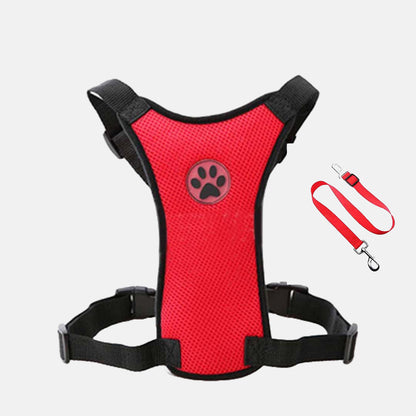 Waggle Pet Safety Harness & Seat Belt Set